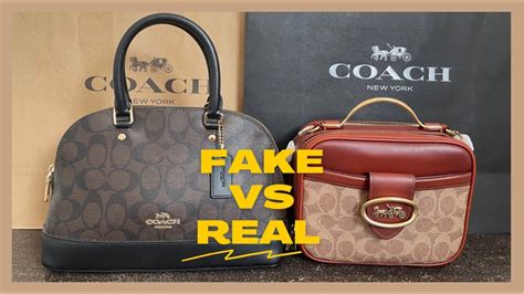 pictures of fake coach bags|are coach handbags authentic.